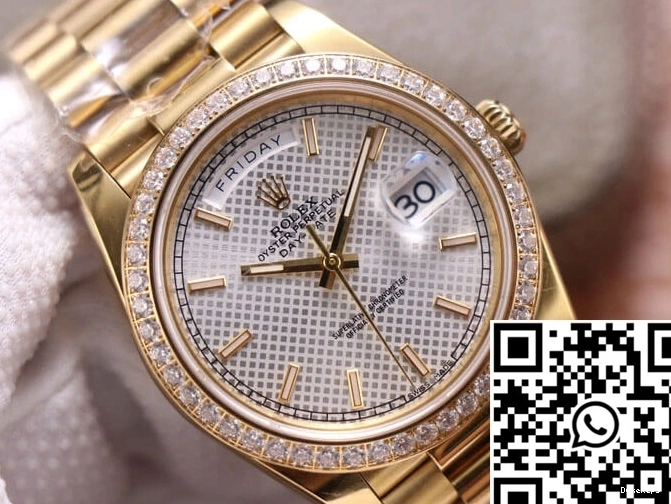 Rolex Dial Day-Date M228348RBR-0005 Silver EW Factory 0424